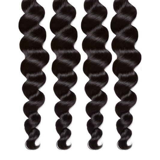 Tissage bouclé (loose wave)